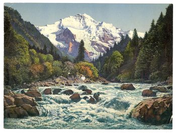 Gorge of the Lütschine River, Bernese Oberland, Switzerland
