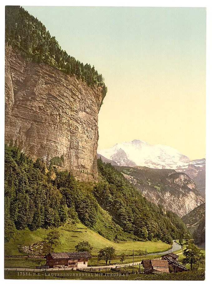 Lauterbrunnen Valley and Jungfrau, Bernese Oberland, SWitzerland