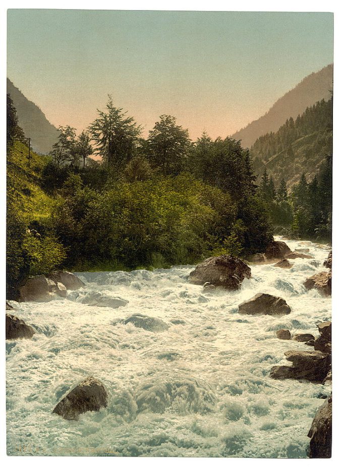 Lutschinen Valley, Bernese Oberland, Switzerland