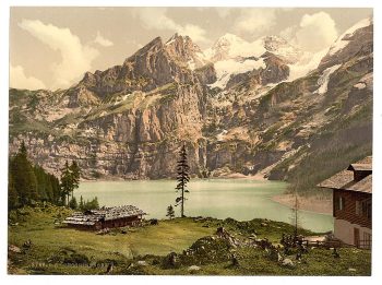 Lutschinen, Oeschinensee, Bernese Oberland, Switzerland