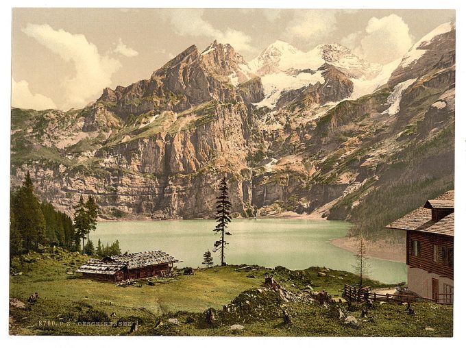 Lutschinen, Oeschinensee, Bernese Oberland, Switzerland