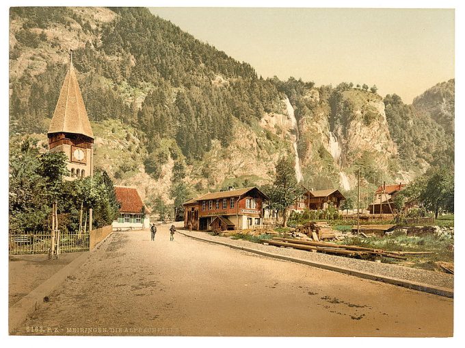 Lutschinen, Alpbach Falls, Bernese Oberland, Switzerland