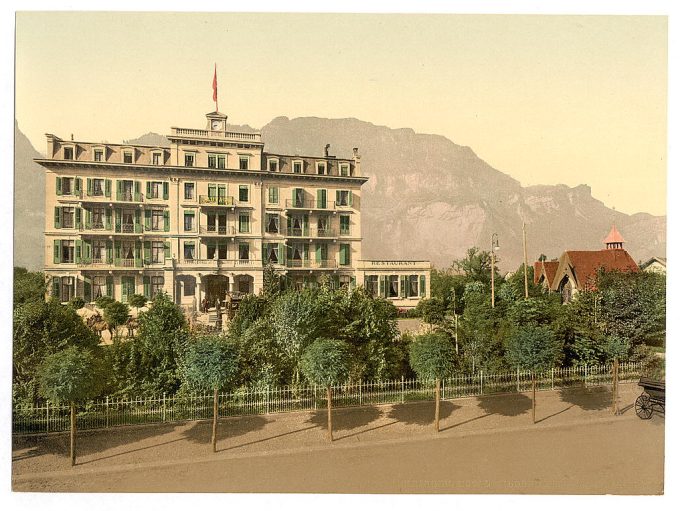 Lutschinen, Hotel Widenmann, Bernese Oberland, Switzerland