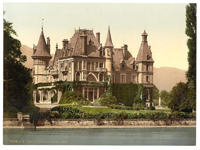 Thun, Shadau Castle, Bernese Oberland, Switzerland