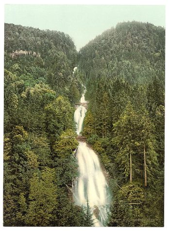 Giessbach Cascade, Bernese Oberland, Switzerland