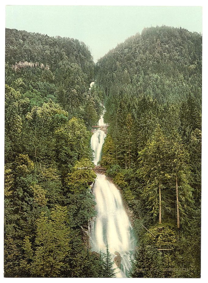 Giessbach Cascade, Bernese Oberland, Switzerland