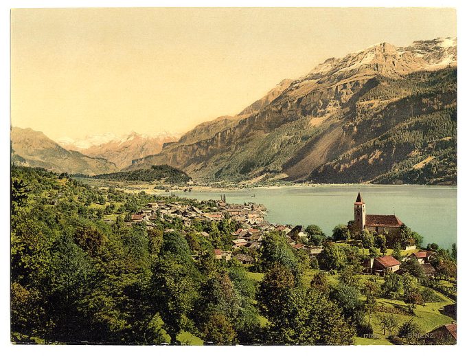 Brienz Lake, Bernese Oberland, Switzerland