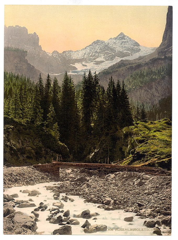 Rosenlaui Glacier and Gorge, Bernese Oberland, Switzerland