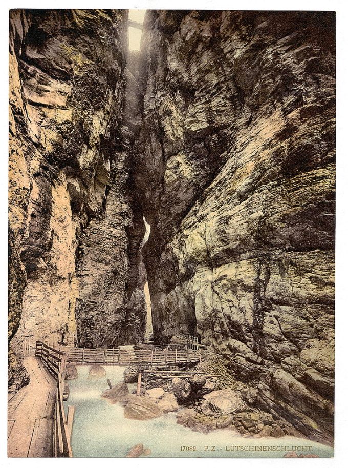 Lütschine Gorge, Bernese Oberland, Switzerland