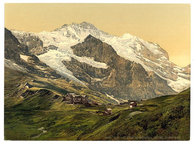 Scheidegg, Hotel Jungfrau, Bernese Oberland, Switzerland