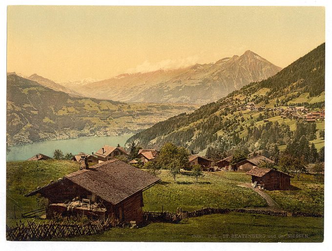 Saint Beatenberg and the Niesen, Bernese Oberland, Switzerland