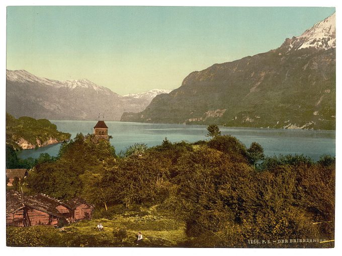 Lake of Brienz, Bernese Oberland, Switzerland