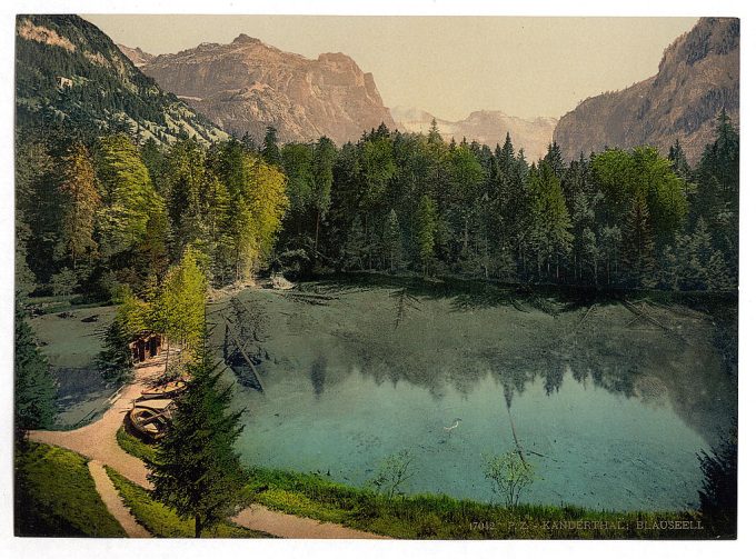 Kand Valley and Blaussee, Bernese Oberland, Switzerland