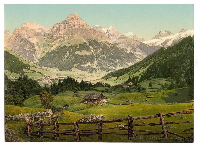 Engelberg Valley, Arni Alp, Bernese Oberland, Switzerland