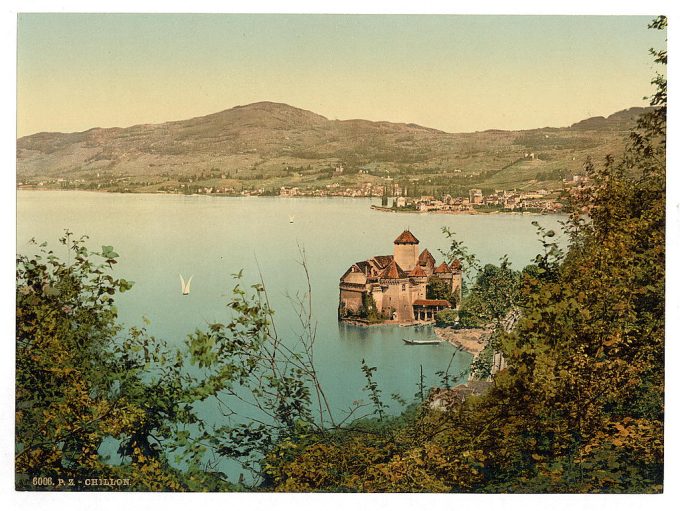 Chillon Castle, Montreux, Geneva Lake, Switzerland