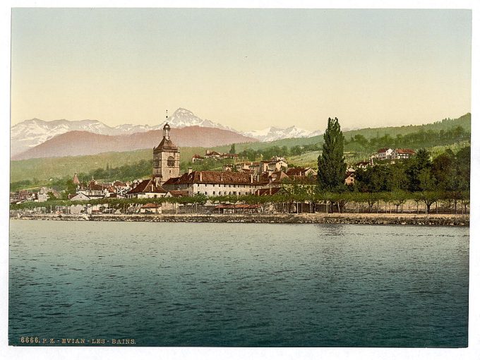 Evian-les-Bains, Geneva Lake, Switzerland