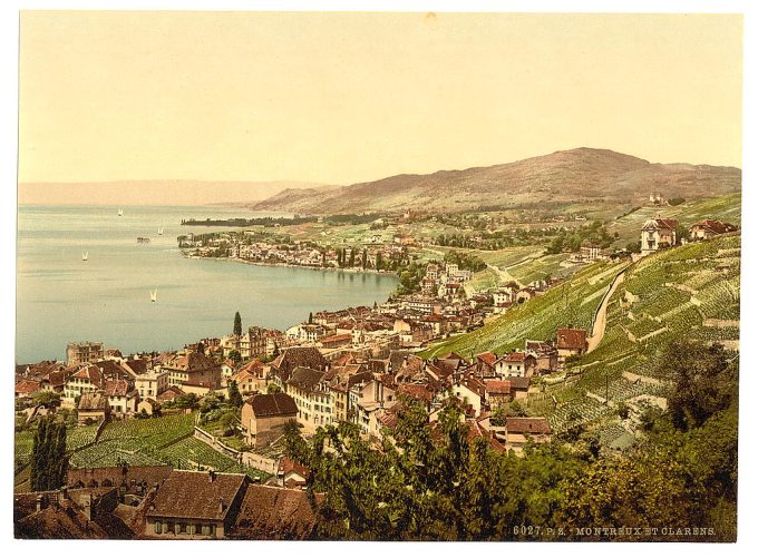 Montreux and Clarens, Geneva Lake, Switzerland