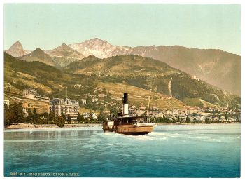 Montreux and Glion, Geneva Lake, Switzerland