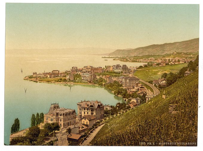 Montreux, and Clarens, Geneva Lake, Switzerland