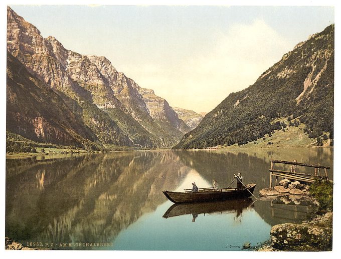 Klonthal Lake, Glarus, Switzerland