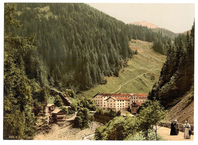 Pratigau, the Baths of Fideris, Grisons, Switzerland