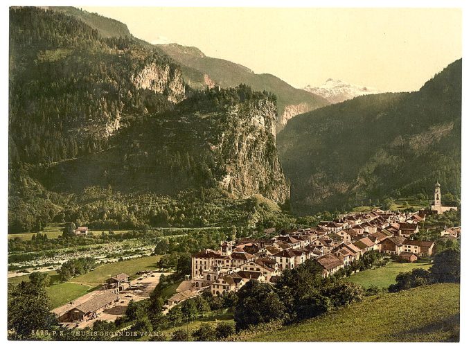 Upper Engadine, Viamala, Grisons, Switzerland