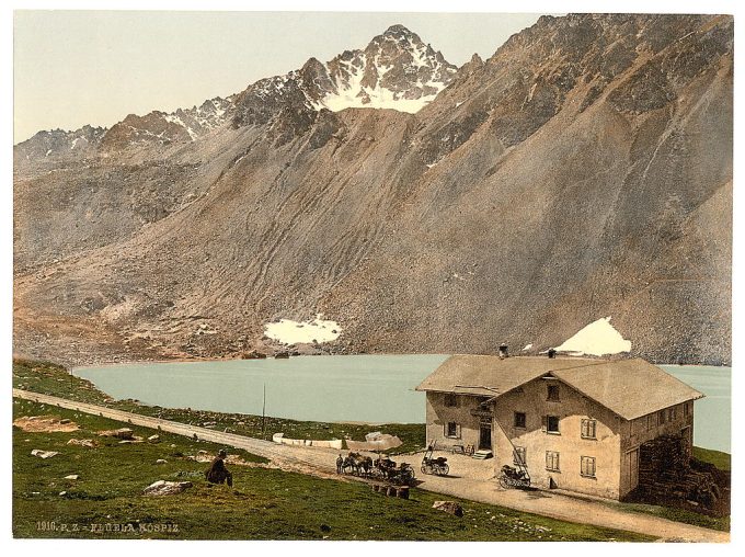 Lower Engadine, Fluela Hospice, Grisons, Switzerland