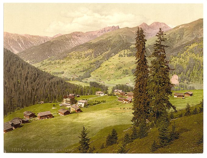 Clavadel, Graubünden, Grisons, Switzerland