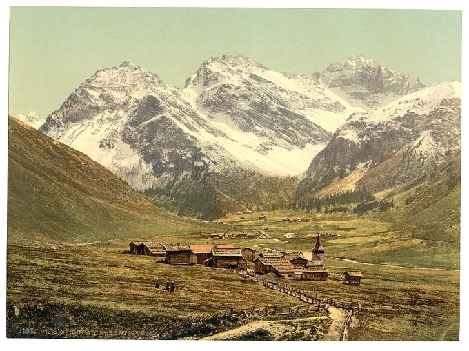 Upper Engadine, Sertigthal, Grisons, Switzerland