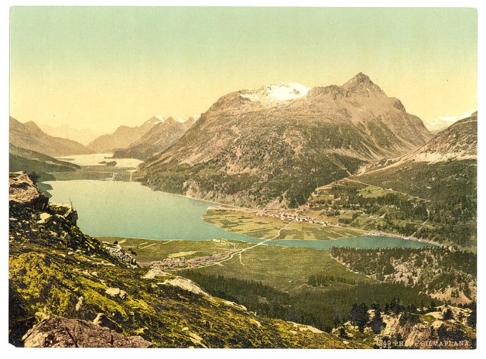 Upper Engadine, Silvaplana, IV., Grisons, Switzerland