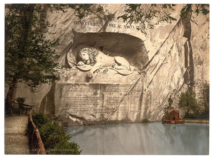 Lion Monument, Lucerne, Switzerland