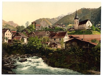 Burglen, Tell's birthplace, Lake Lucerne, Switzerland
