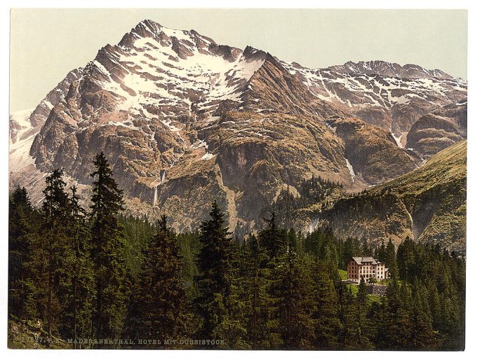 Maderanerthal Hotel, Lake Lucerne, Switzerland