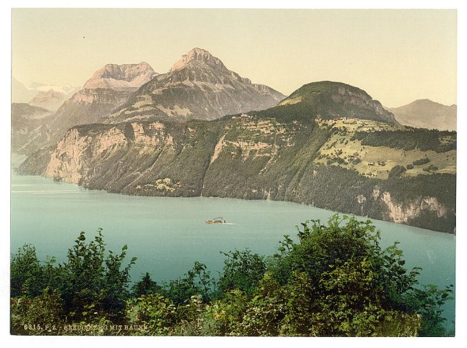 Seelisberg and Bauen, Lake Lucerne, Switzerland