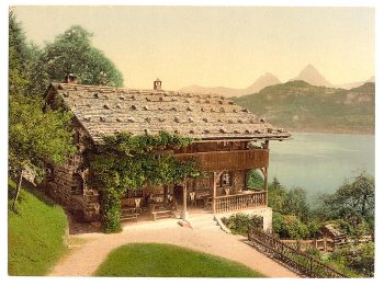 Rutli, general view, Lake Lucerne, Switzerland