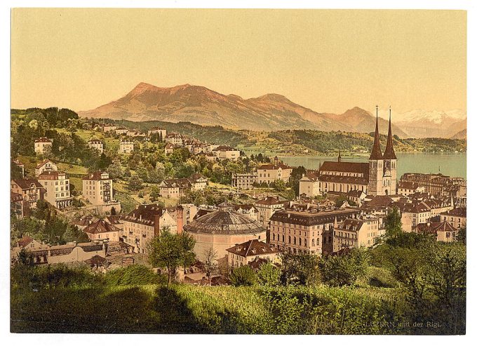 Lucerne and the Rigi, Lake Lucerne, Switzerland