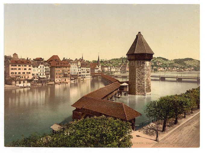 Kapellbrücke and Wasserturm, Lucerne, Switzerland