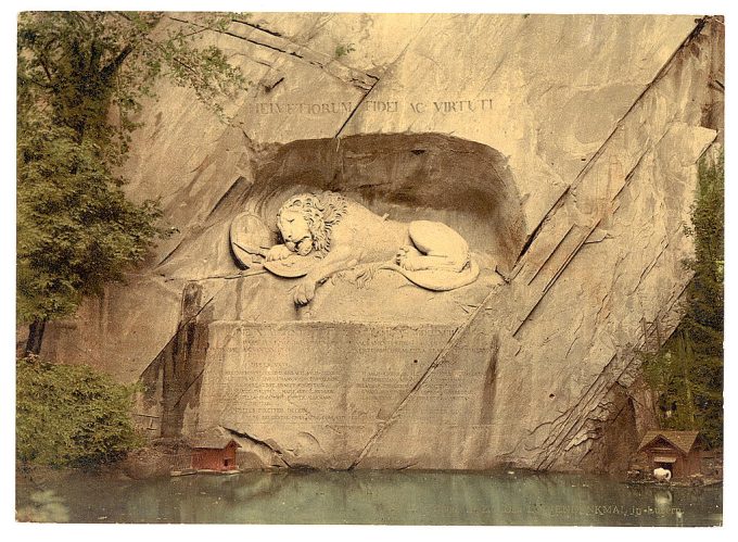 Lion Monument, Lucerne, Switzerland