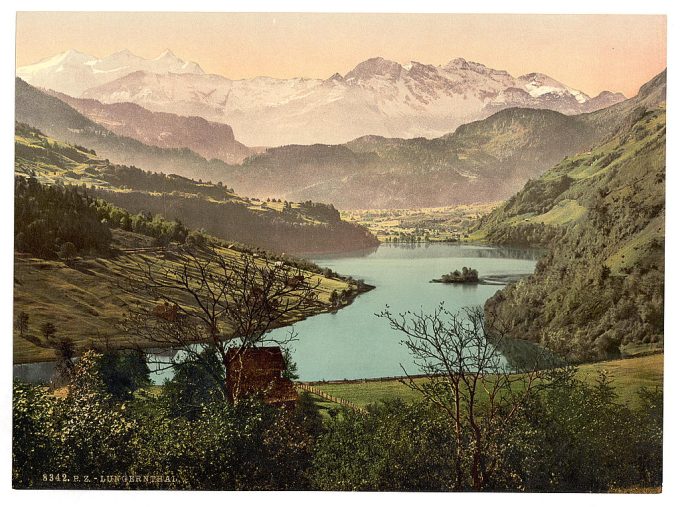 Lungern, general view, Switzerland