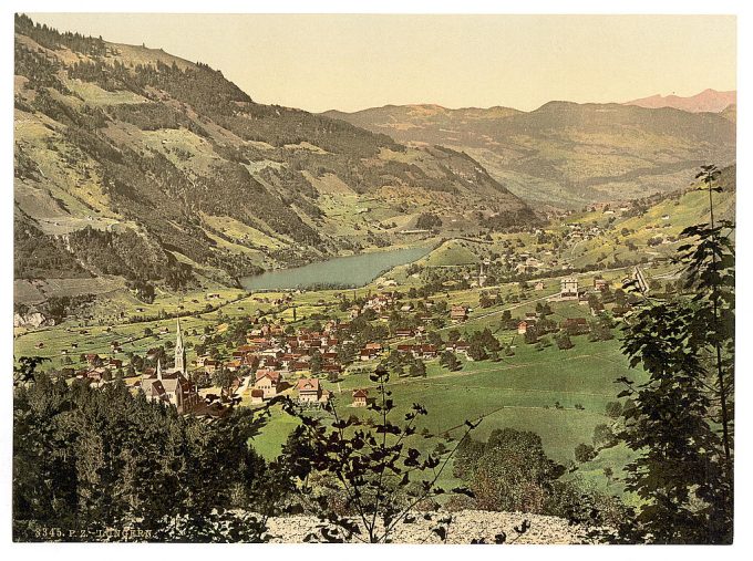 Lungern, general view, Switzerland