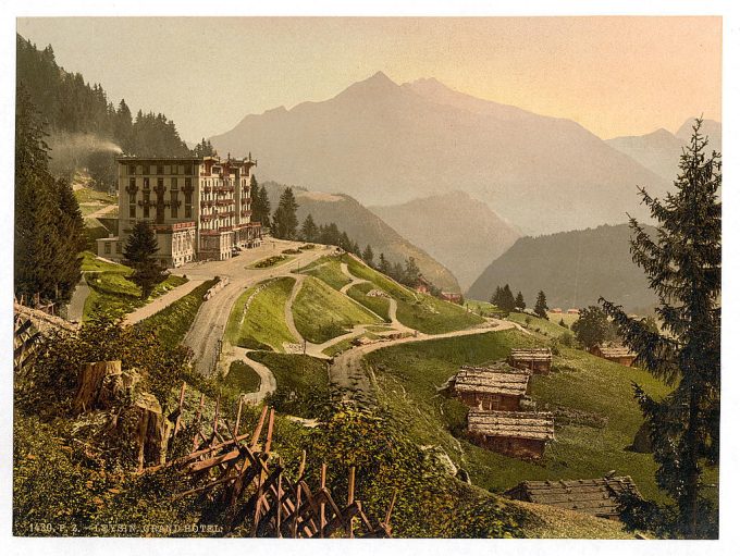 Leysin, Grand Hotel, Nand of Canton, Switzerland