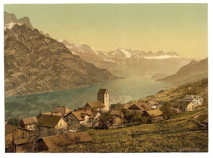 Obstalden, general view, Switzerland