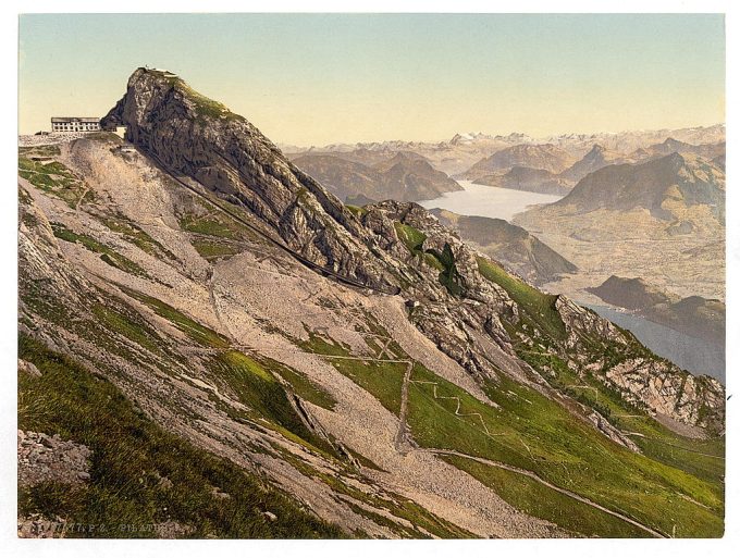 Looking toward Glarnisch, Pilatus, Switzerland