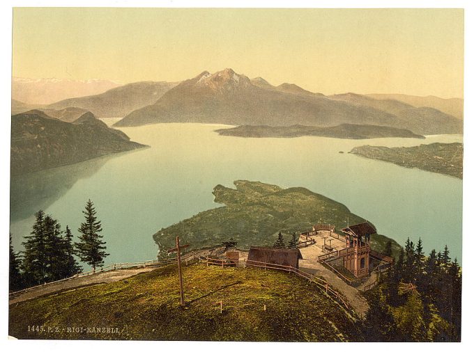 Lake of the Four Cantons, Pilatus, Switzerland