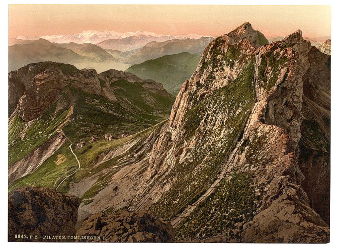 Tomlishorn, I. and Oberland Alps, Pilatus, Switzerland