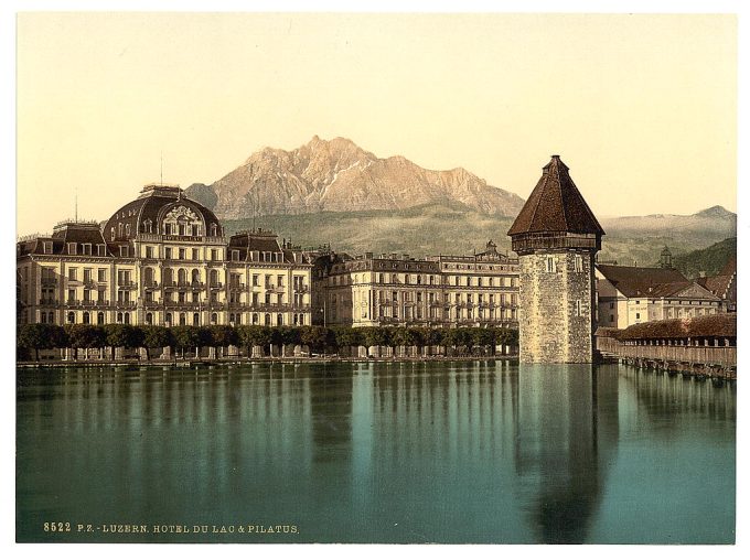 Lucerne, Hotel du Lac, Pilatus, Switzerland