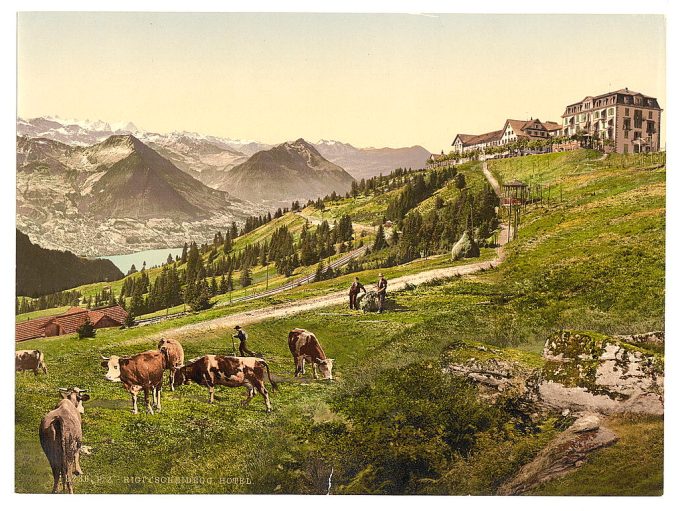 Rigi Scheidegg, the Hotel, Rigi, Switzerland