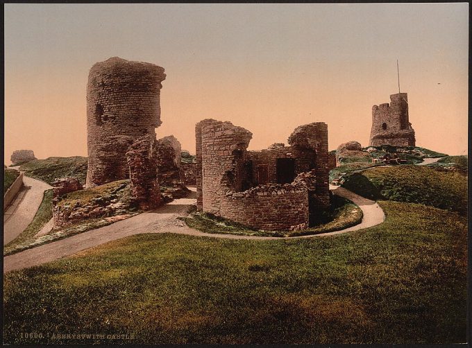 The castle, Aberystwith, Wales