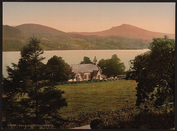 Llanyeil Church, Bala, Wales