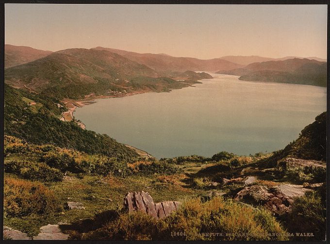 Estuary, from Panorama Walks, Barmouth, Wales